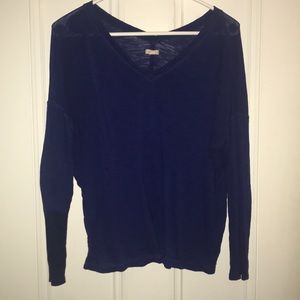 Royal blue sweater